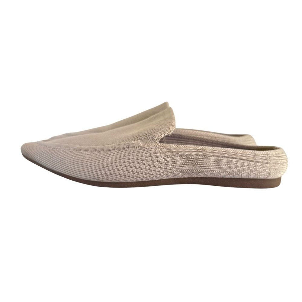 Steve Madden Women's Gray Canvas Flat Clogs Pointed Toes Size 7 - Picture 2 of 7